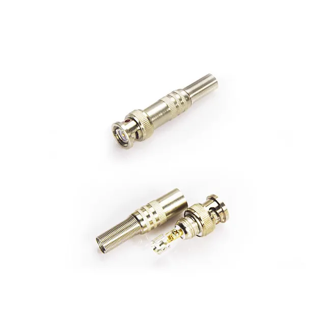 BNC Spring Connector Male For RG58 BNC-JS-3